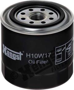 Hengst Filter H10W17 - Oljni filter www.parts5.com