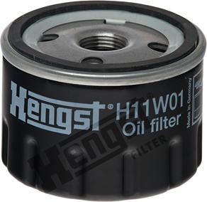 Hengst Filter H11W01 - Oil Filter www.parts5.com