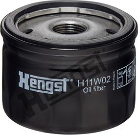 Hengst Filter H11W02 - Oil Filter www.parts5.com