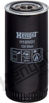 Hengst Filter H18W01 - Oil Filter www.parts5.com