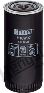 Hengst Filter H18W07 - Oil Filter www.parts5.com