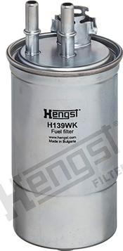Hengst Filter H139WK - Fuel filter www.parts5.com