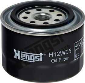Hengst Filter H12W05 - Oil Filter www.parts5.com