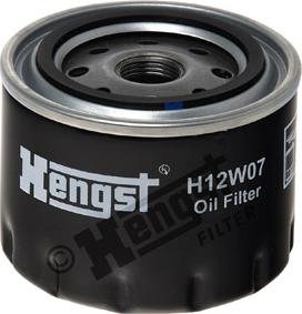 Hengst Filter H12W07 - Oil Filter www.parts5.com