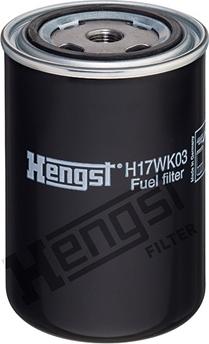 Hengst Filter H17WK03 - Polttoainesuodatin www.parts5.com