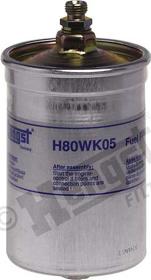 Hengst Filter H80WK05 - Топливный фильтр www.parts5.com