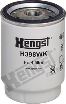 Hengst Filter H398WK - Fuel filter www.parts5.com
