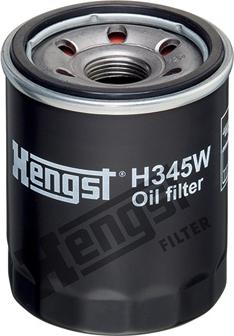 Hengst Filter H345W - Oil Filter www.parts5.com