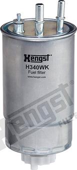Hengst Filter H340WK - Fuel filter www.parts5.com