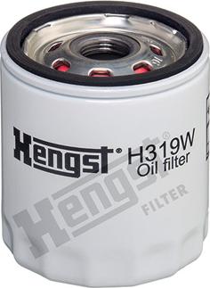 Hengst Filter H319W - Oil Filter www.parts5.com