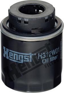 Hengst Filter H312W01 - Масляный фильтр www.parts5.com