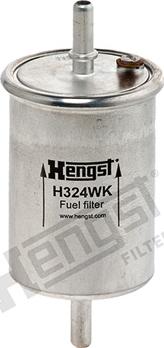 Hengst Filter H324WK - Fuel filter www.parts5.com