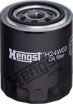 Hengst Filter H24W03 - Olejový filter www.parts5.com