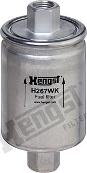 Hengst Filter H267WK - Fuel filter www.parts5.com