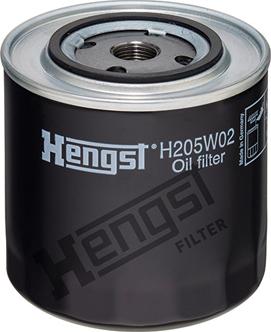 Hengst Filter H205W02 - Oil Filter www.parts5.com