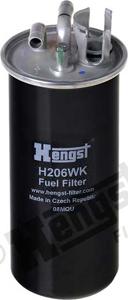 Hengst Filter H206WK - Fuel filter www.parts5.com