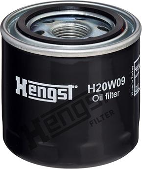 Hengst Filter H20W09 - Oil Filter www.parts5.com