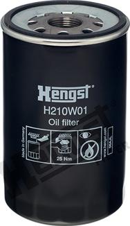Hengst Filter H210W01 - Filtr oleju www.parts5.com