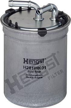 Hengst Filter H281WK01 - Fuel filter www.parts5.com