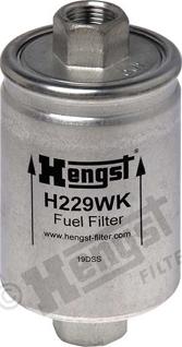 Hengst Filter H229WK - Fuel filter www.parts5.com