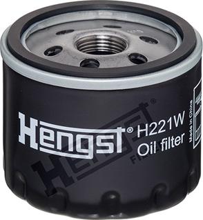 Hengst Filter H221W - Filtro de aceite www.parts5.com