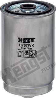 Hengst Filter H707WK - Fuel filter www.parts5.com