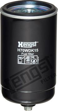 Hengst Filter H70WDK15 - Fuel filter www.parts5.com