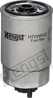 Hengst Filter H70WK02 - Fuel filter www.parts5.com