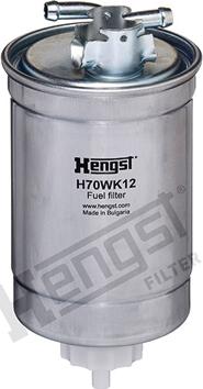 Hengst Filter H70WK12 - Fuel filter www.parts5.com