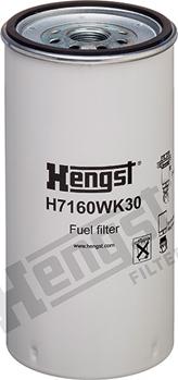 Hengst Filter H7160WK30 - Fuel filter www.parts5.com