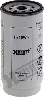 Hengst Filter H710WK - Fuel filter www.parts5.com