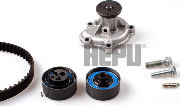 Hepu PK03261 - Water Pump & Timing Belt Set www.parts5.com