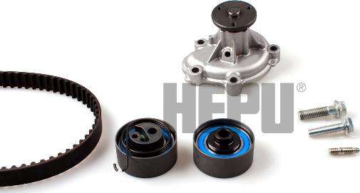 Hepu PK03723 - Water Pump & Timing Belt Set www.parts5.com