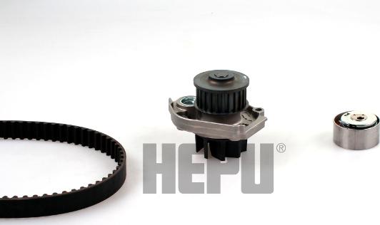 Hepu PK12012 - Water Pump & Timing Belt Set www.parts5.com