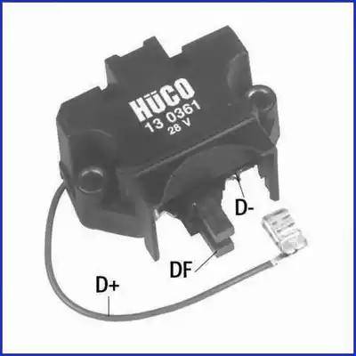 Hitachi 130361 - Voltage regulator, alternator www.parts5.com