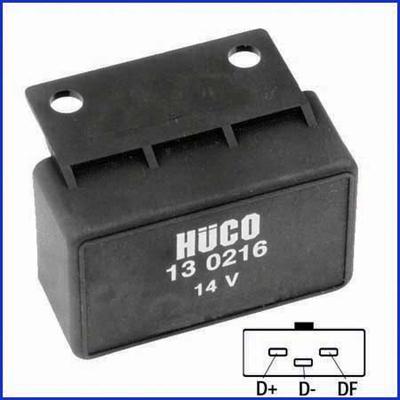 Hitachi 130216 - Voltage regulator, alternator www.parts5.com