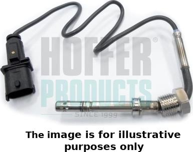 Hoffer 7451986E - Sensor, exhaust gas temperature www.parts5.com