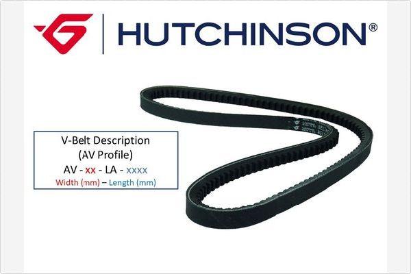 Hutchinson AV 10 La 1275 - V-Belt www.parts5.com