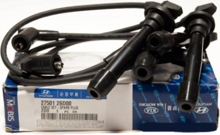 Hyundai 27501-02D00 - Ignition Cable Kit www.parts5.com
