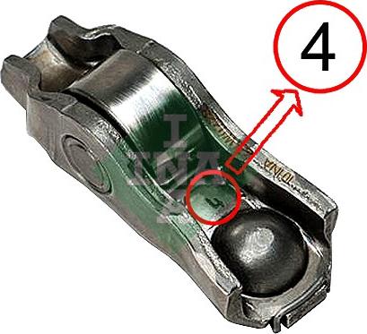 INA 422 0224 10 - Finger Follower, engine timing www.parts5.com