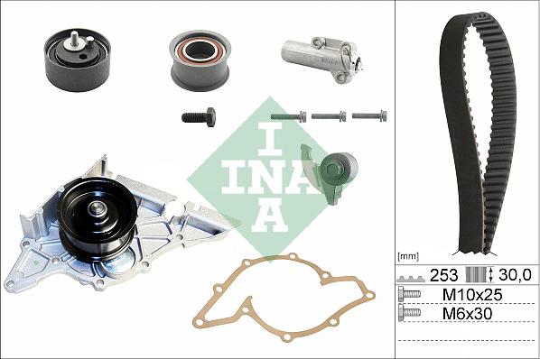 INA 530 0179 33 - Water Pump & Timing Belt Set www.parts5.com