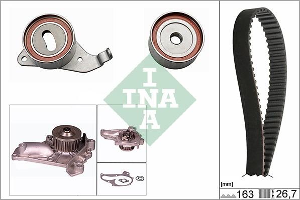 INA 530 0268 30 - Water Pump & Timing Belt Set www.parts5.com