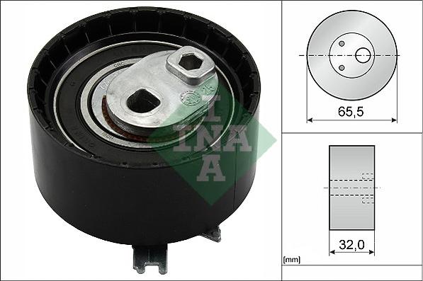 INA 531 0409 30 - Tensioner Pulley, timing belt www.parts5.com