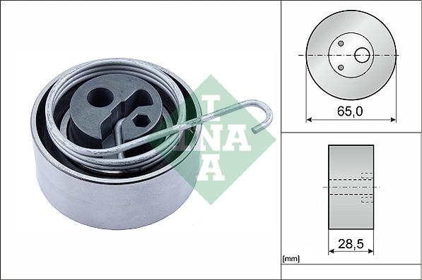 INA 531 0535 20 - Tensioner Pulley, timing belt www.parts5.com