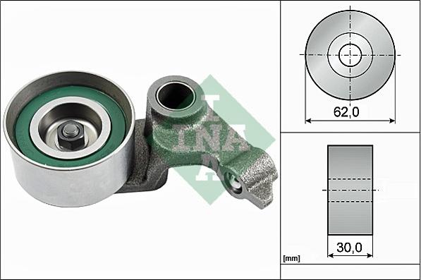 INA 531 0643 20 - Tensioner Pulley, timing belt www.parts5.com