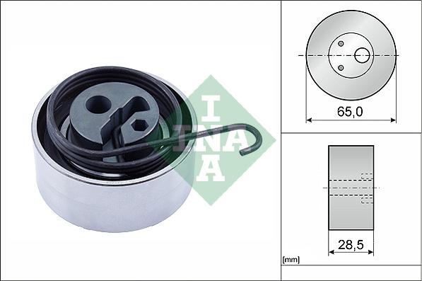 INA 531 0819 10 - Tensioner Pulley, timing belt www.parts5.com