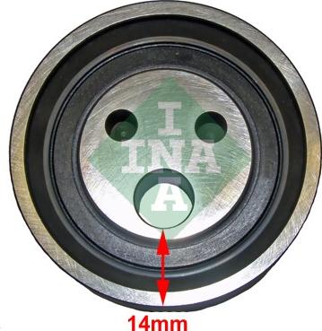 INA 531 0818 10 - Tensioner Pulley, timing belt www.parts5.com