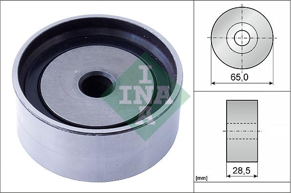 INA 532 0504 10 - Deflection / Guide Pulley, timing belt www.parts5.com