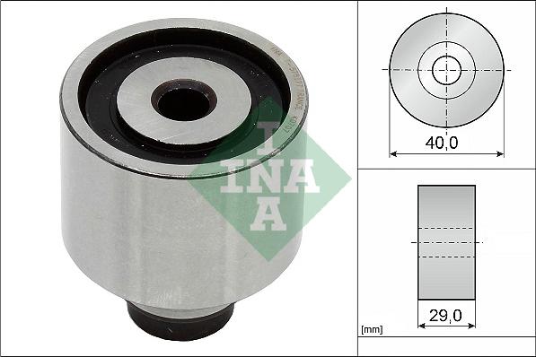 INA 532 0623 10 - Deflection / Guide Pulley, timing belt www.parts5.com