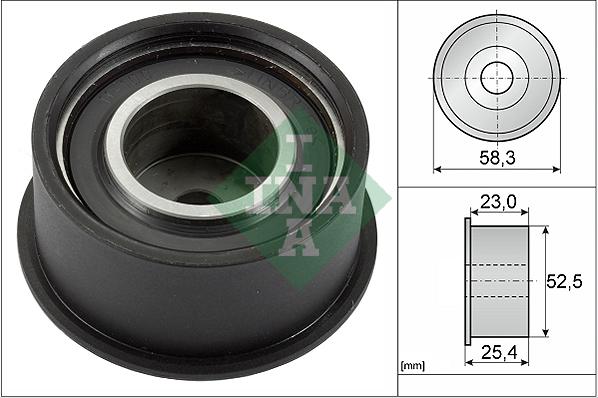 INA 532 0034 10 - Deflection / Guide Pulley, timing belt www.parts5.com
